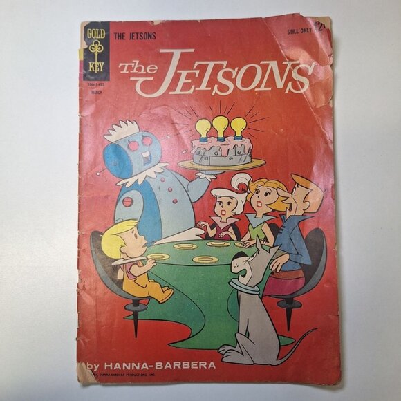 Jetsons Comic Book 10041-403 March 1964 Hanna Barbera Future Robot Rosey George - Picture 1 of 14